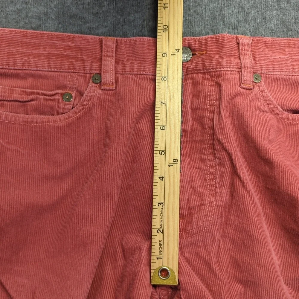 Polo Ralph Lauren Jeans 31x32 Red Corduroy Classic Straight Preppy‎ Casual